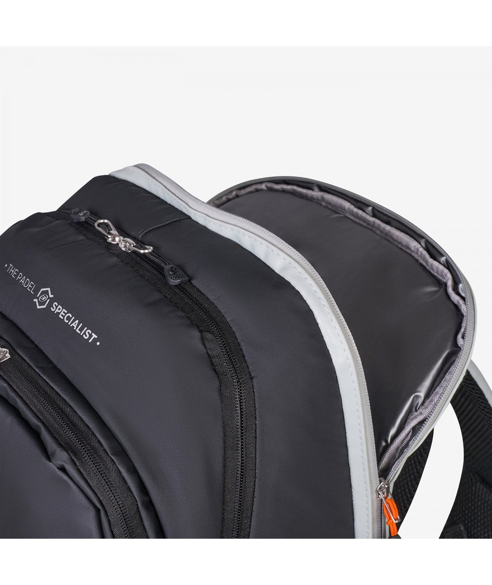 Mochila Bullpadel Hack 2026 Negro/Gris