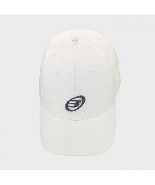 Gorra Bullpadel Blanca Ajustable