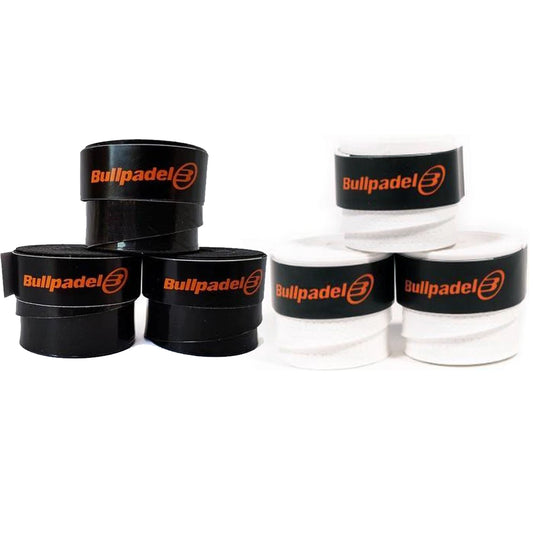 Overgrips Bullpadel Comfort Pack 3 Unidades Blanco