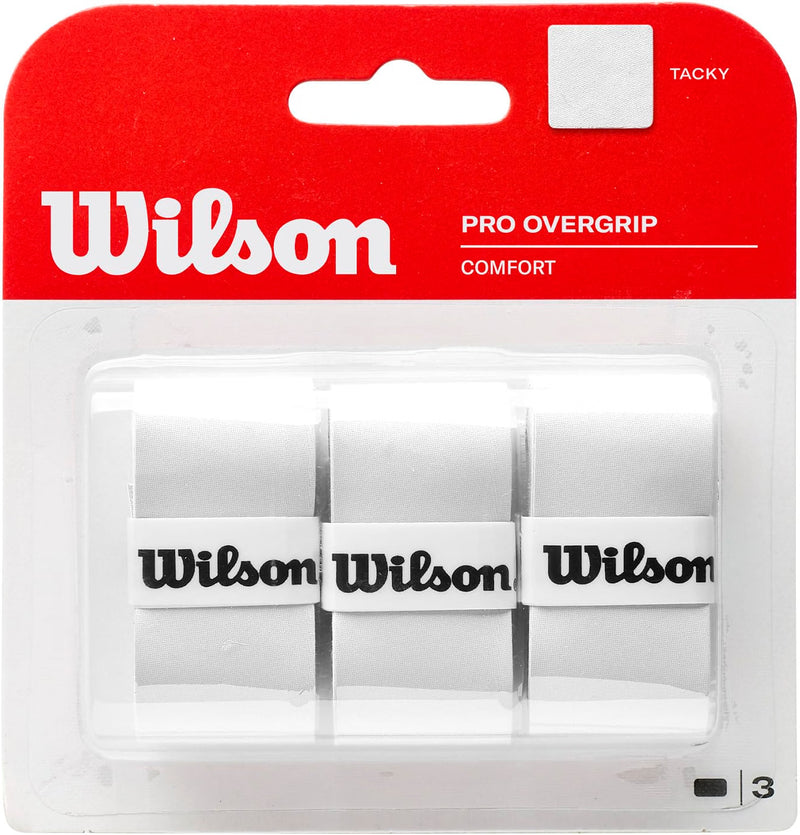 Overgrip Wilson Comfort Blanco 3 Unidades