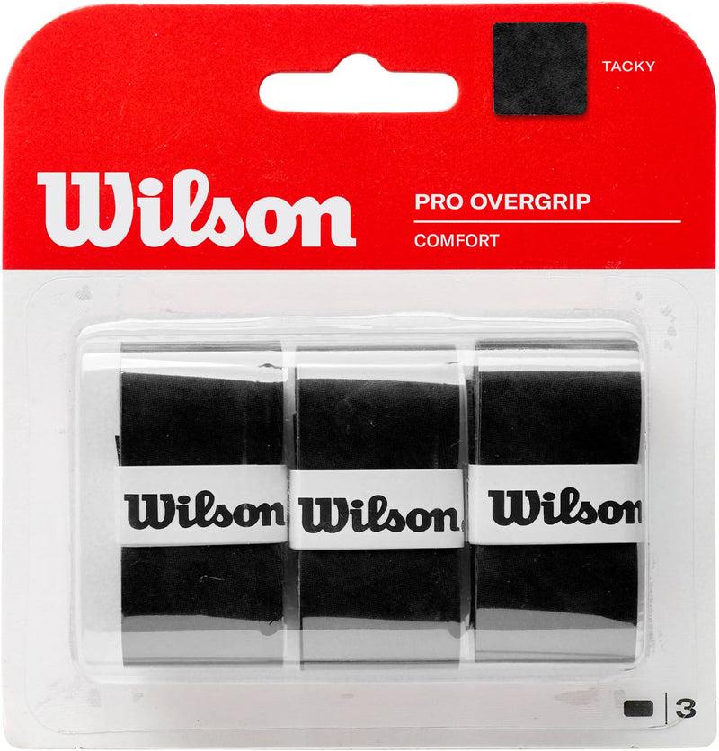 Overgrip Wilson Comfort Negro 3 Unidades