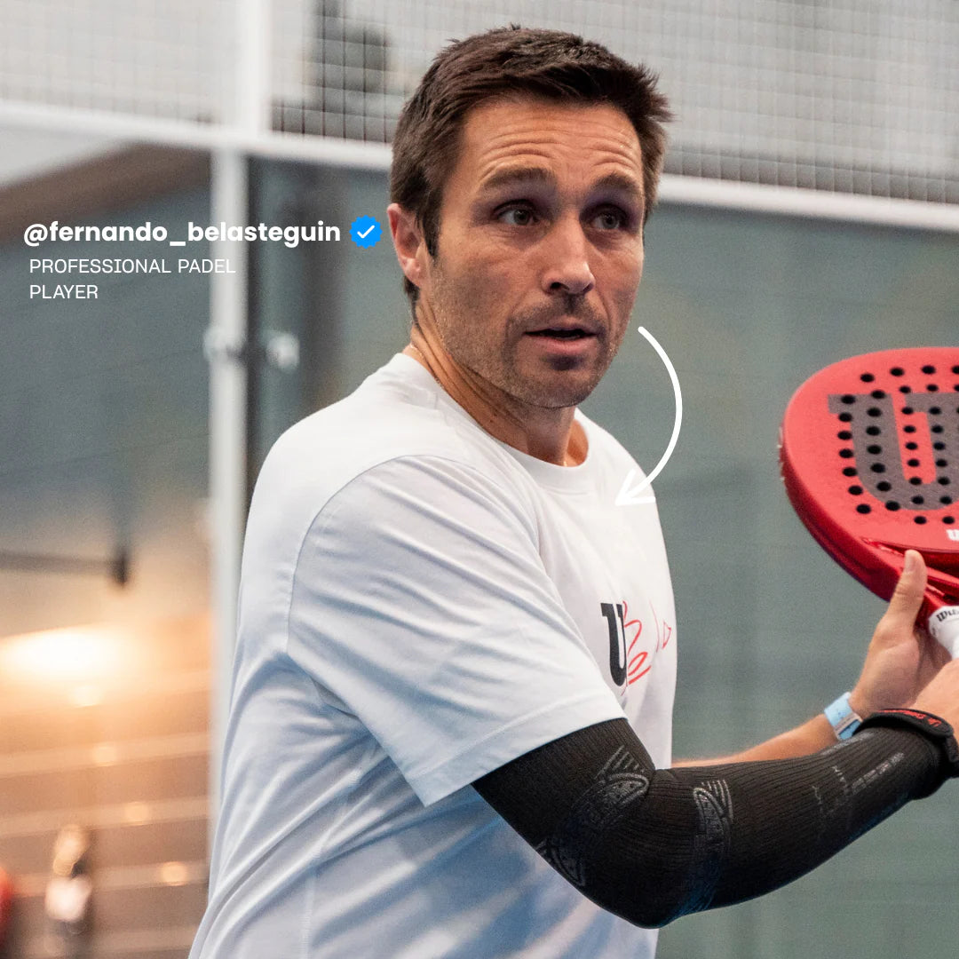 Mangas de Padel Floky Blancas 2 Unidades