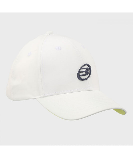 Gorra Bullpadel Blanca Ajustable