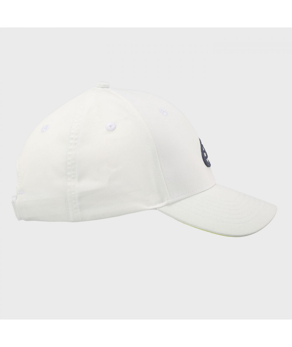 Gorra Bullpadel Blanca Ajustable