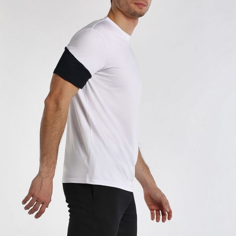 Camiseta Bullpadel Besan Blanco/Negro