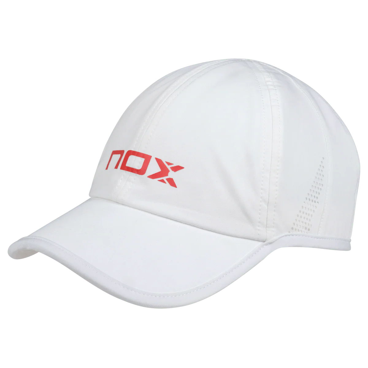 Gorra De Padel Nox Unitalla Blanco/Rojo