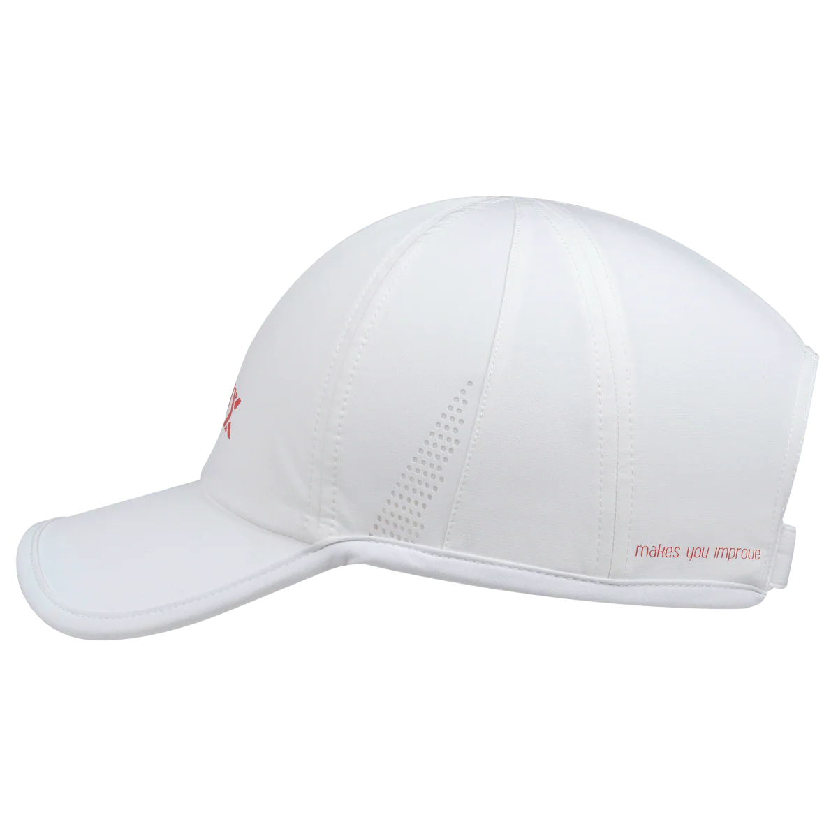 Gorra De Padel Nox Unitalla Blanco/Rojo