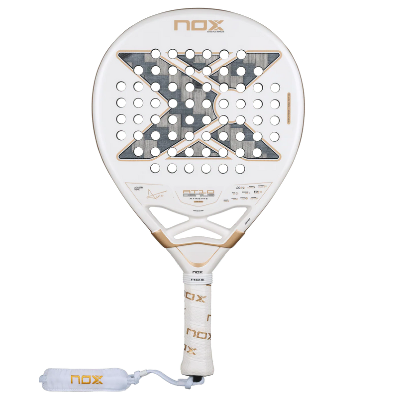 Pala Nox AT10 Genius 12K 2026 By Agustín Tapia Blanca/Dorado
