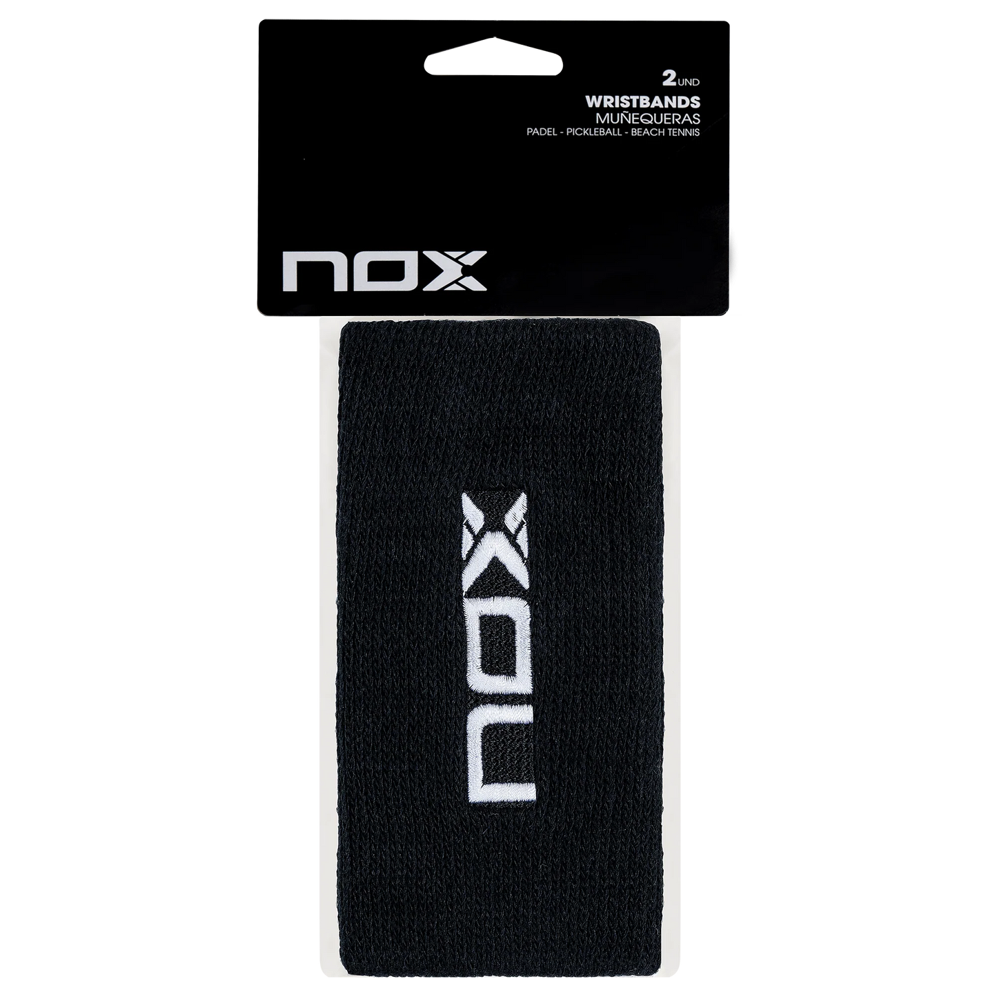 Muñequeras Largas Nox Pro Series Negro
