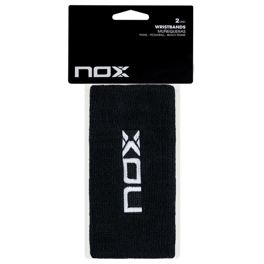 Muñequeras Largas Nox Pro Series Negro