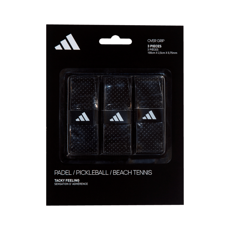 Overgrip Adidas Negro 3 Unidades