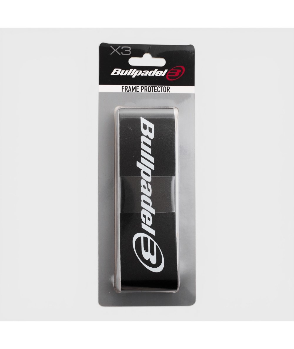 Protector Bullpadel Negro Pack de 3 Unidades